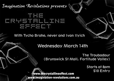 Flyer - Tycho Brahe and Crystalline Effect